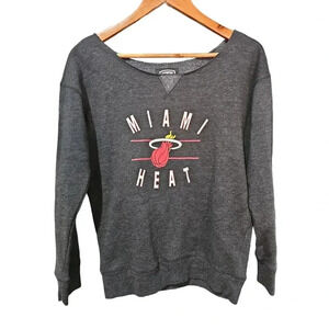 UTS NBA Miami Heat Sweatshirt Charcoal Size S
